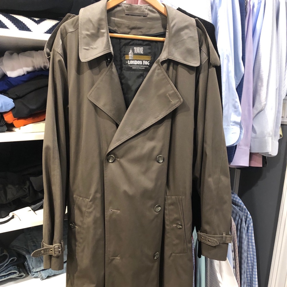 Men’s London Fog Trench Coat